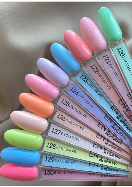 Kalıcı Oje Exclusive Seri Soft Pembe 10gr No:125