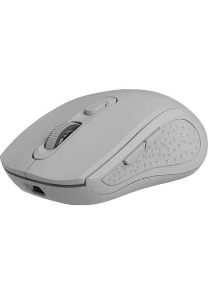 WM504 2.4 Ghz Şarj Edilebilir Kablosuz Mouse -Gri