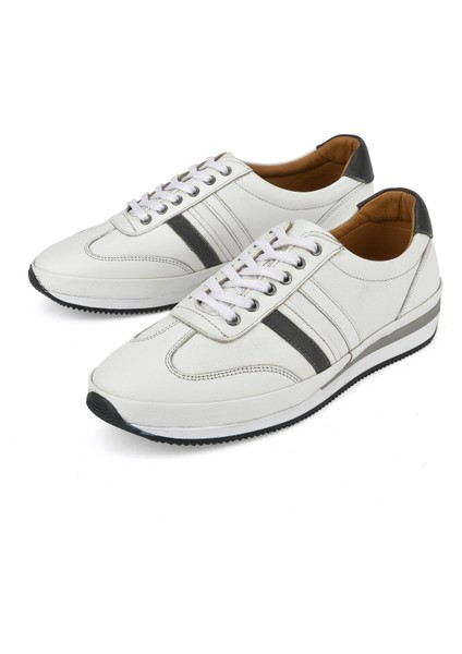 Erkek Deri Sneaker 1511002Z060 Beyaz