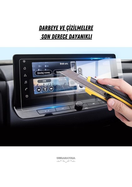 Nissan Qashqai 12.3 Inç 2024 Navigasyon ve Multimedya Uyumlu Nano Ekran Koruyucu