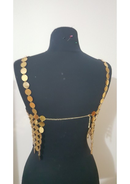 Kare Yaka Gold Pul Büstiyer modelleri