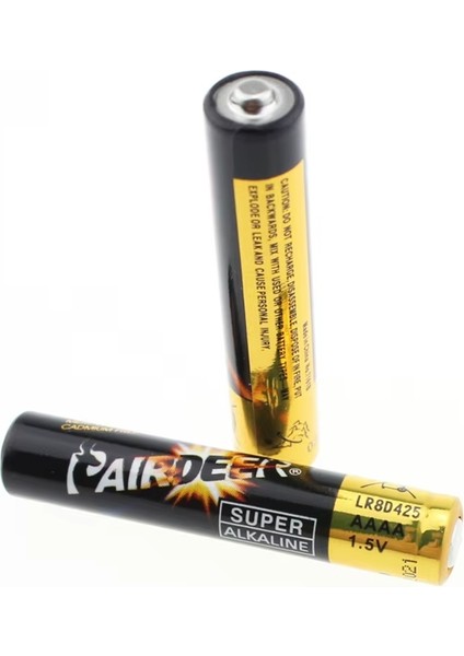 Alkalin Aaaa 2'li Pil 1.5V Tablet Çizim Kalem Pili 4 A modelleri