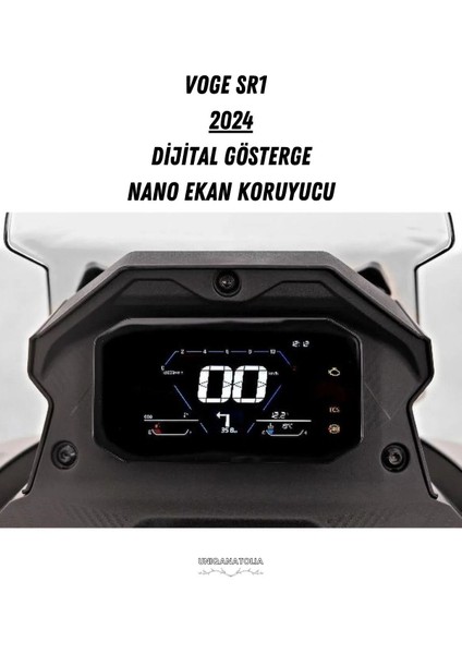 Voge Sr1 Tuşlu 2024 Dijital Gösterge Uyumlu Nano Ekran Koruyucu