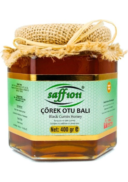 Çörek Otu Balı Katkısız Doğal 400 gr