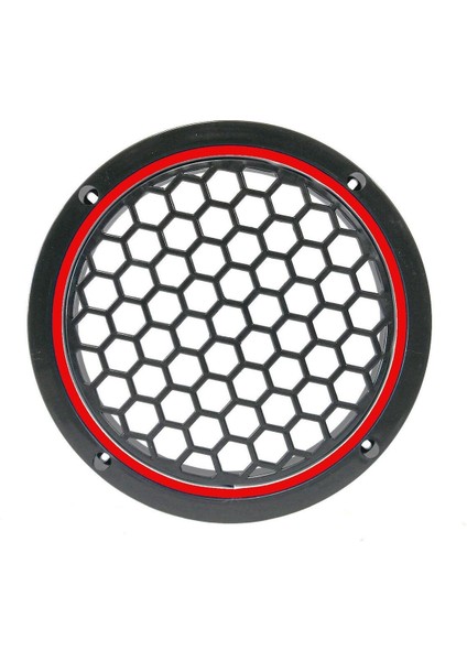 Kırmızı Neon Ledli 20 cm 2’li Hoparlör Kapağı