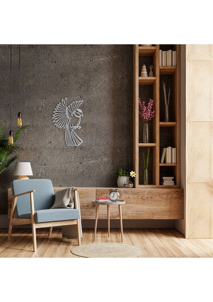 Kanatların Zarafeti Kuş Metal Tablo modelleri