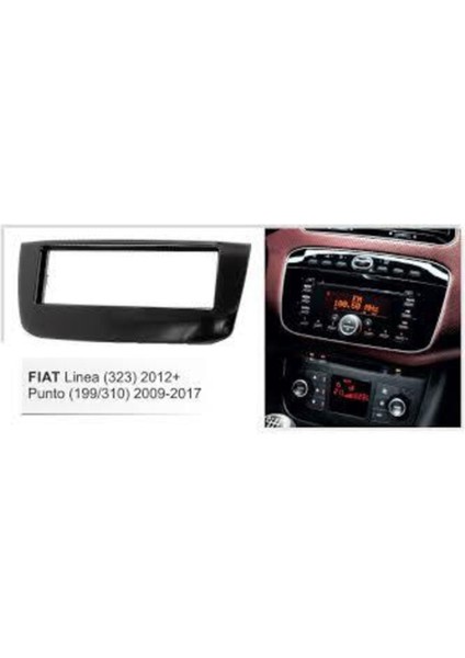 Fiat Linea Punto Uyumlu Teyp Çerçevesi