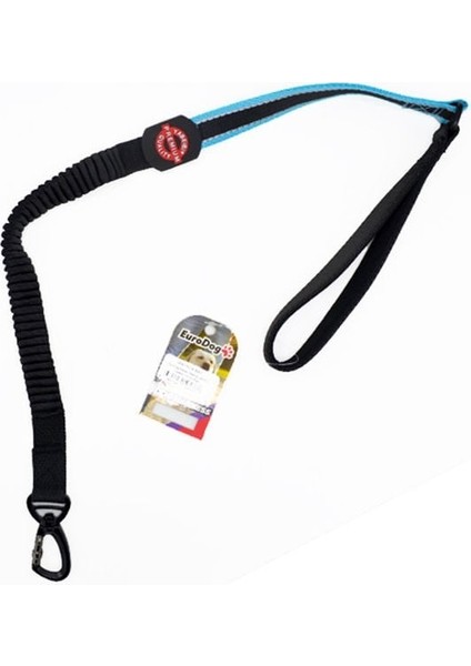 Euro Dog Lastikli Köpek Uzatma Tasması Mavi 25 mm 120 cm