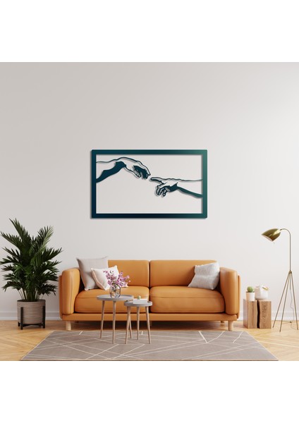 Yaradılış Dokunuşu Metal Tablo indirimleri