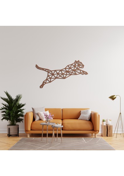 Geometrik Leopar Metal Tablo fırsatları