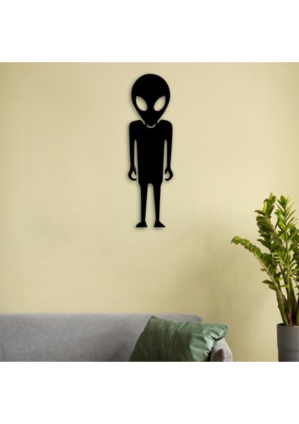 Galaktik Ziyaretçi Metal Tablo