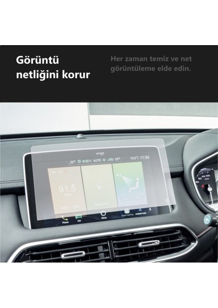 Mg Hs 10.1 Inç Multimedya Mat Ekran Koruyucu Şeffaf