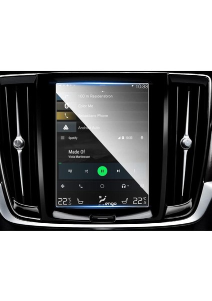 Volvo C40 Ekran Koruyucu 8.7" Multimedya Navigasyon