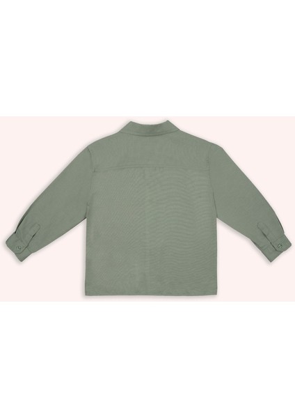 Erkek Bebek Yeşil Oxford Gömlek fiyatları