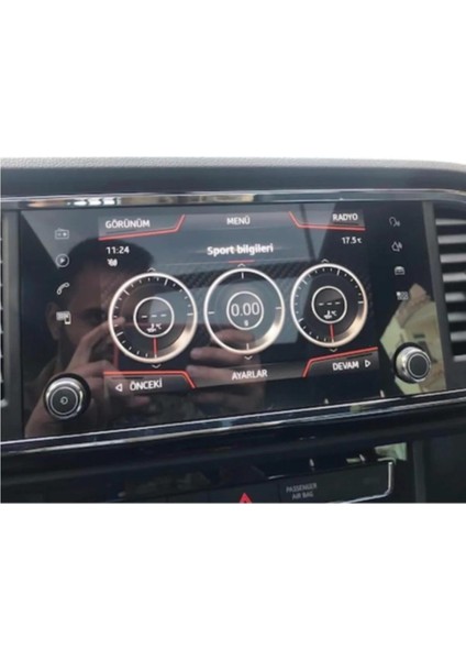 Seat Ateca 8 Inç Navigasyo Ekran Koruyucu 9h Ekran Koruyucu