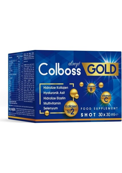 Colboss Gold 30 Flakon