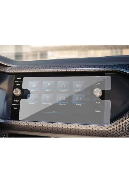 Volkswagen Taigo 2022 2023 Multimedya Navigasyon Uyumlu 9h Nano Ekran Koruyucu