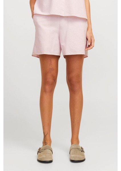 Jxsıva Oxford Mw Pocket Pembe Kadın Şort