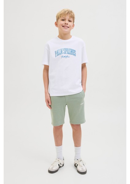 Jjdetroıt Tee Ss Crew Beyaz Erkek Çocuk Kısa Kol T-Shirt fırsatları