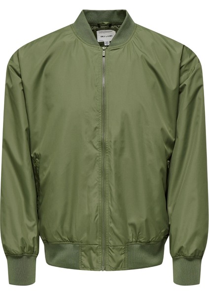 Only&sons Onsgavın Bomber Jacket Ot Yeşil Erkek Ceket
