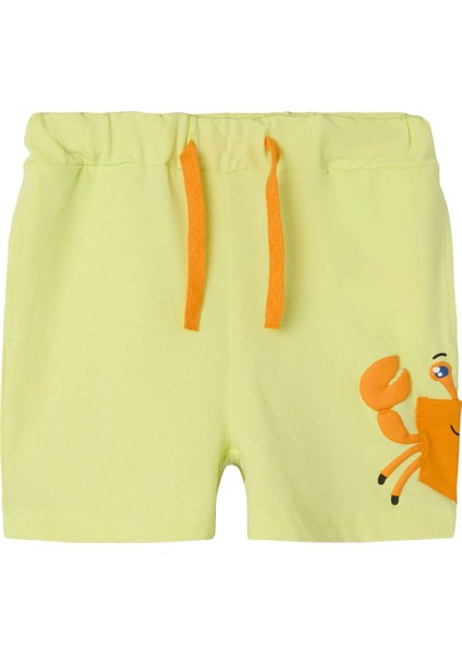 Name It Nmmzakko Nreg Shorts Box Yeşil Erkek Çocuk Şort