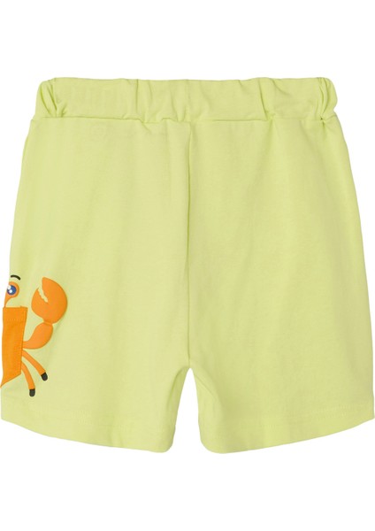 Name It Nmmzakko Nreg Shorts Box Yeşil Erkek Çocuk Şort