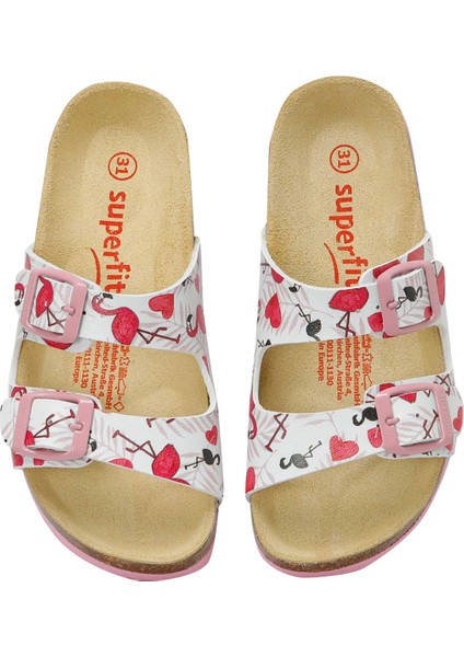 800111-1130-2 Beyaz Kız Çocuk Terlik fırsatları