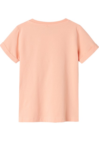 Nmmvux Ss Top Pembe Erkek Çocuk Kısa Kol T-Shirt