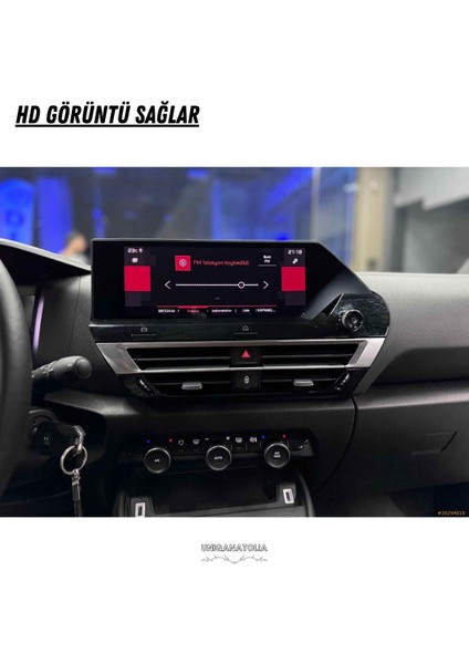 Citroen C4 Suv 2021 2022 2023 10 Inç Navigasyon ve Multimedya Uyumlu Nano Ekran Koruyucu
