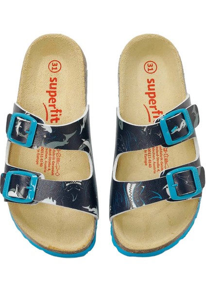 800111-8140-2 Mavi Erkek Çocuk Terlik fırsatları