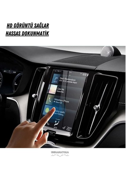 Volvo XC60 2018 2019 2020 2021 Navigasyon ve Multimedya Uyumlu Nano Ekran Koruyucu modelleri
