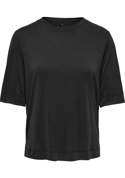 Onlhannah S/s O-Neck Top Kırık Beyaz Kadın Kısa Kol T-Shirt