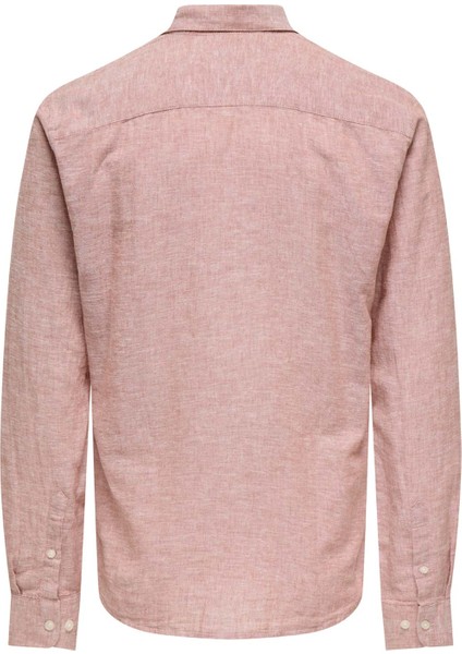 Only&sons Onscaıden Lıfe Ls Solıd L Kiremit Erkek Gömlek modelleri