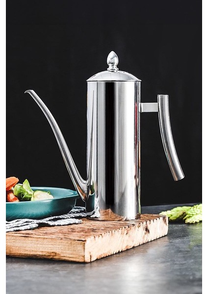 304 Çelik 880 ml Yağdanlık Sosluk Sirkelik CIN902