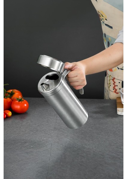 304 Çelik Silver 1000 ml Yağdanlık Sosluk ve Sirkelik CIN996BY fiyatları