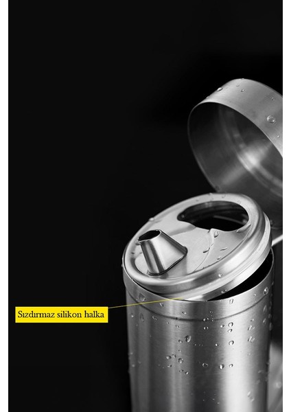 304 Çelik Silver 1000 ml Yağdanlık Sosluk ve Sirkelik CIN996BY fırsatları