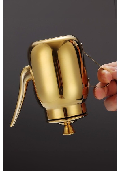 Komple Çelik Gold 450 ml Yağdanlık Sosluk ve Sirkelik CIN995SR fırsatları