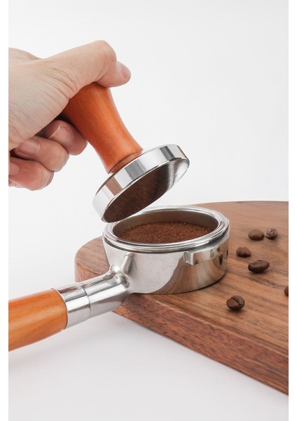 Çelik 51 mm Espresso Makinesi Tamperi Barista Ekipmanı MT135 fırsatları