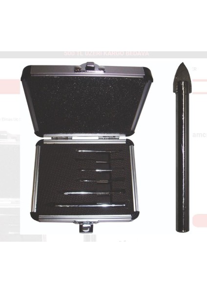50909 Cam Delme Ucu Seti 6 Parça