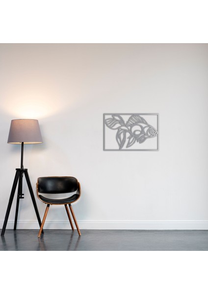 Akıntıya Karşı Balık Metal Tablo modelleri