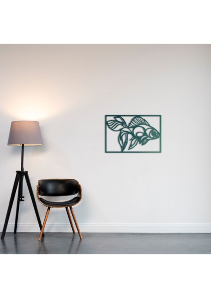 Akıntıya Karşı Balık Metal Tablo indirimleri