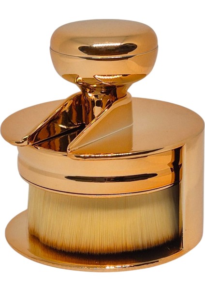 Lüks Gold Pudra Fırçası – Makyajınızı Sanata Dönüştürün