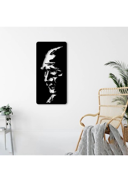 Atatürk'ün Portresi Metal Tablo