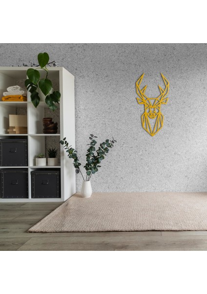 Geometrik Geyik Metal Tablo fiyatları