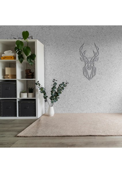 Geometrik Geyik Metal Tablo modelleri