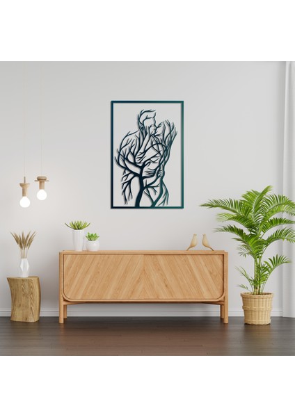 Doğanın Kucaklaşması Metal Tablo indirimleri