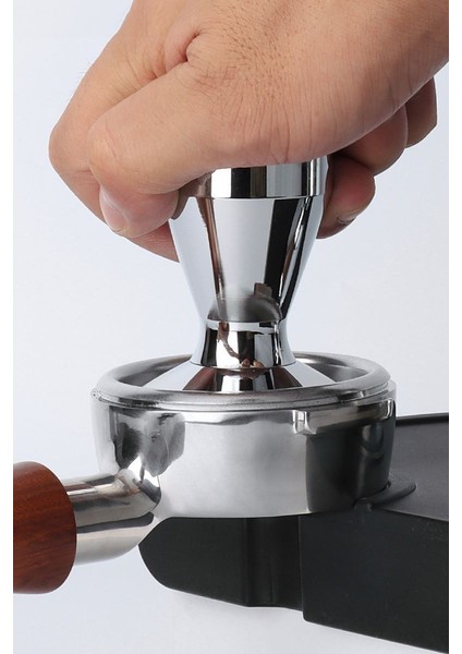 Komple Çelik 51 mm Espresso Makinesi Tamperi Barista Ekipmanı MT137
