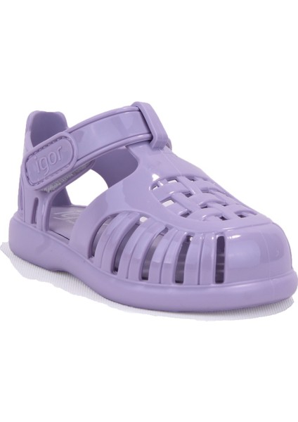Igor S10311 Tobby Gloss Leylak Ortopedik Günlük Kız Çocuk Sandalet