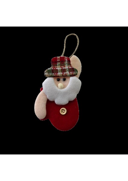 - Kumaş Noel Baba Ağaç Süs 11