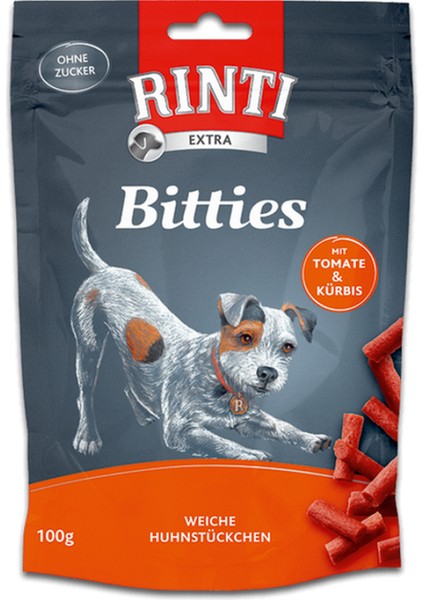 Bitties Köpek Ödülü Tavuk-Domates 100 gr x 4 adet